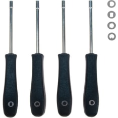 Archer Carburetor adjustment chisel set, including 4 adjustment chisels
