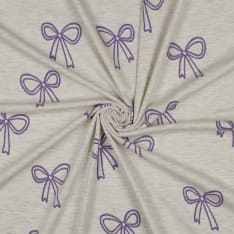 Bows 148 cm tricot fabric