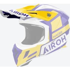Airoh Aviator Ace 2 Peak Sake Yellow Gloss kypärän lippa