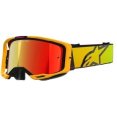 Alpinestars Ajolasit Vision 8 CORP Keltainen/Pinkki Punainen peili