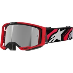 Alpinestars Ajolasit Vision 8 LUAR Punainen/Musta Hopea peili