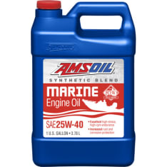 Amsoil 25W-40 Synthetic-Blend Marine Engine Oil 3,78L