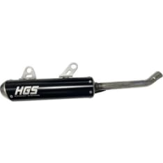 HGS nenvaimennin 2T Racing KTM65 TC65 MC65 16-23 Musta