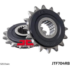 JT Front wheel RB - OEM Rubber damped JTF704.15RB
