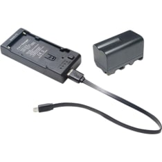 Kit Nanlite Battery 4500Mah Np-F W/Cn-58 Charger camera battery charger