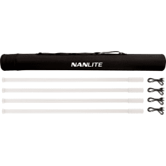 Kit Nanlite Pavotube T8-7X-4 Light Kit & Pavobulb 10C 4 Bulb Kit tube light