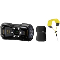Pentax Kit Wg-90 Black Incl. Floating Strap And Neoprene Case Foc