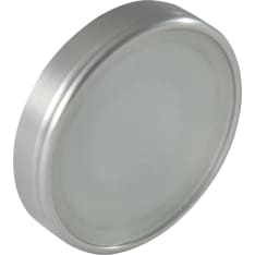Halo recessed led spotlight, brushed steel, rgbw
