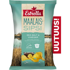 Estrella Sea Salt & Vinegar 180 g country crisps