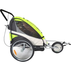 Pohjola Motors Pace  2-in-1 vihreä polkupyörän peräkärry
