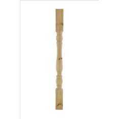 Sorvi-Pojat 70x70x900 mm mänty malli II terassin kaidetolppa