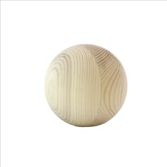 Lathe-Boys ø100 mm pine wooden balloon