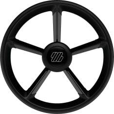 Ohjauspyörä V75 Musta 350Mm