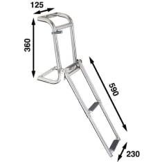 Båtsystem Swimming Mat for Family Mirror