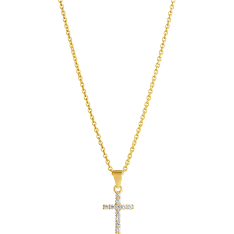 Top Gold 15mm cross+chain