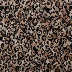 Animal 135 cm velvet embroidery fabric