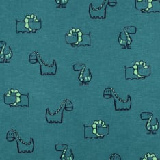 Dinosaurus 143 cm flannel fabric
