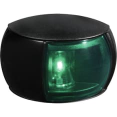 Naviled green with black shell