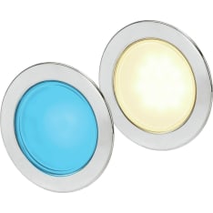 Euroled95 Round Warm White Blue