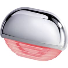 Hella askelmavalo kromattu kuori punainen led
