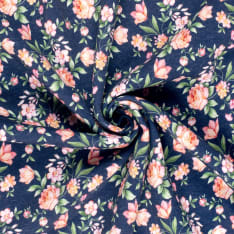 Flowers 155 cm jogging fabric