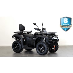 Trapper 750L T3b EPS Guardian musta mönkijä