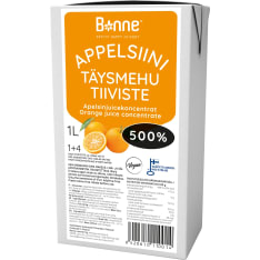 Bonne 500% 1 l appelsiinitäysmehutiiviste