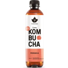Puhdistamo Luomu Persikka 400 ml kombucha