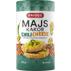 Friggs Chilicheese Gluteeniton 125 g maissikakku