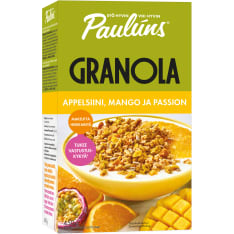 Paulúns Orange-Mango-Passion Fruit 450g granola
