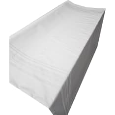 160cm sileä valkoinen juhlapöytäliinakangas