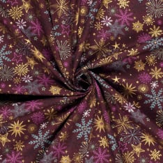 Tähdet 145 cm puuvillapopliinikangas