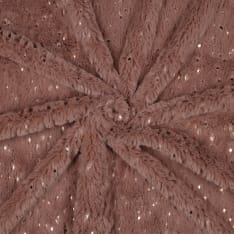 Foil 160 cm faux fur fabric