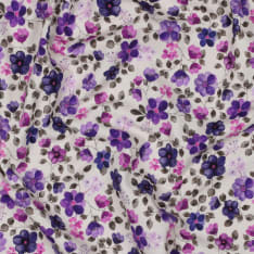 Flowers 143 cm trikookangas