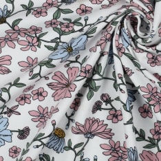 Flowers 150 cm jersey