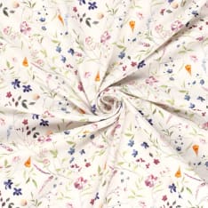 Flower 150 cm french terry