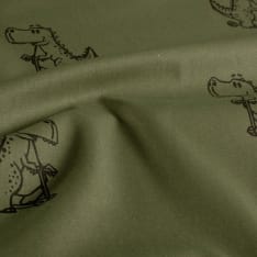 Dinosaurus 145 cm puuvillapopliinikangas