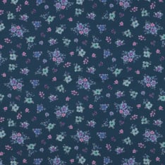Flowers 148 cm cotton poplin fabric