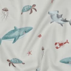 Sea Life 148 cm cotton poplin fabric