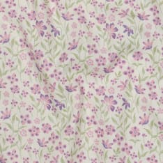 Flowers 148 cm cotton poplin fabric