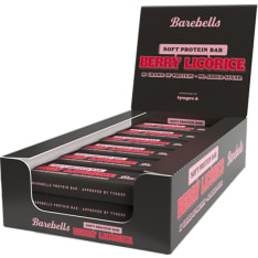 Barebells Soft Berry Licorice 12x55 g proteiinipatukka