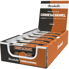 Barebells Cookies & Caramel 12x55g proteiinipatukka