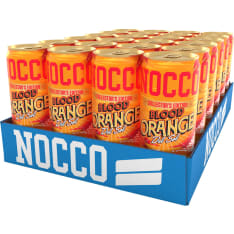 Nocco BCAA Blood Orange Del Sol 24x330ml energiajuoma