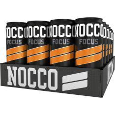 Nocco Focus Black Orange 24x0,33l energiajuoma