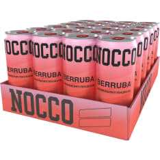 Nocco BCAA Berruba 24x330ml energiajuoma