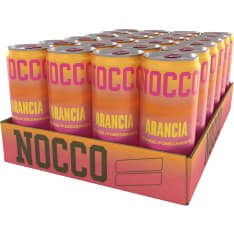 Nocco BCAA Arancia Summer edition 24x330ml energiajuoma