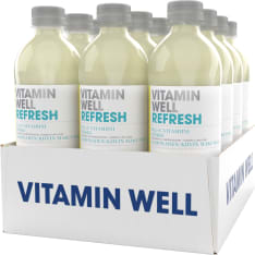 Vitamin Well Kiivi ja lemonadi 12x500ml hyvinvointijuoma