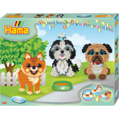 Hama Midi 4000 lovely dogs ironing beads