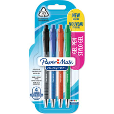 Paper Mate Flexgrip 4kpl geelikynä