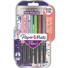 Paper Mate Flair Metallic huopakynät